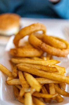 Fries & Rings Combo ($7.25)