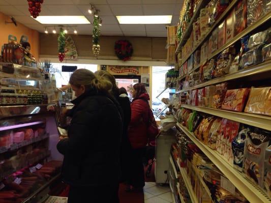 Deli/snack wall