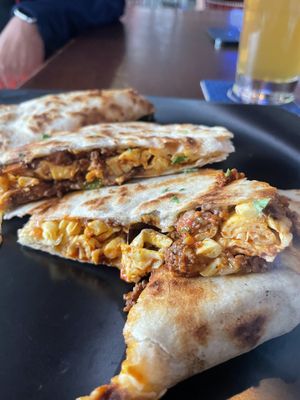 Chorizo Egg Quesadilla