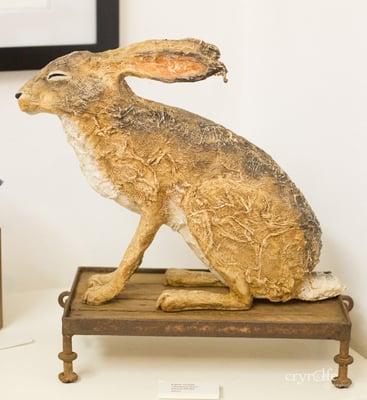 Karen Croner
"Sleeping Hare"
Mixed Media
900