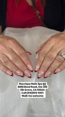 Trending Nail art done by Nouvique Nails Spa #2 in Elk Grove.