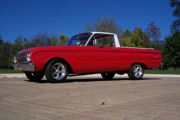 BEAUTIFUL 1963 RED FORD RANCHERO SOLD TO CALIFORNIA CLIENT!