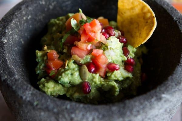 Award winning table-side guacamole.