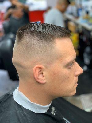 High skin fade