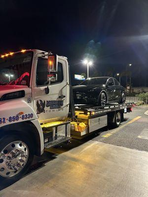 Tesla Performance and Towing Truck