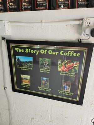 Story of their coffee