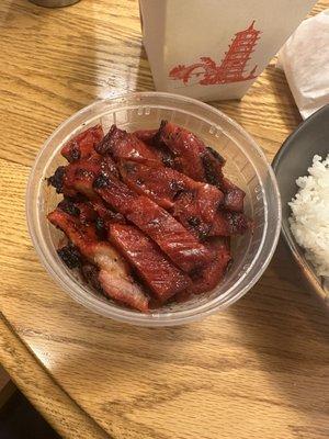 Small boneless spare ribs