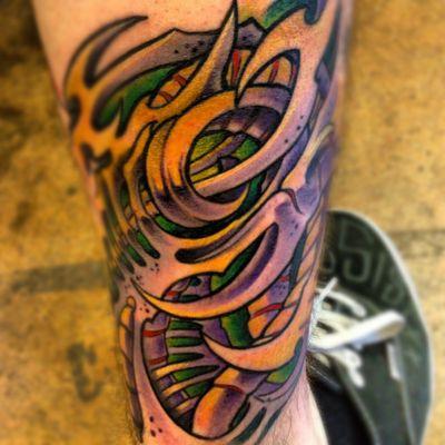 Bio-organic tattoo