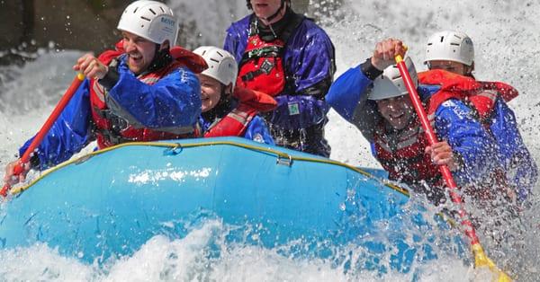 Wind River Rafting in Washington state.