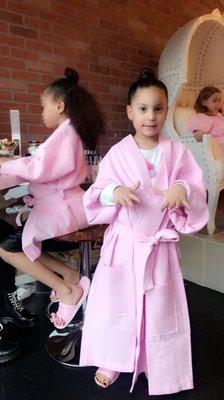 Kids spa party