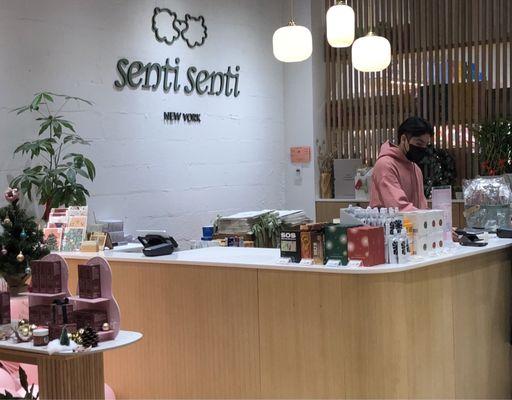 Front Counter of Senti Senti