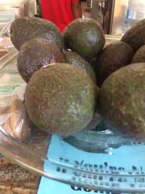 Yummy avocados