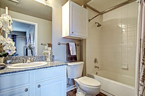 One Bedroom Updated Bathroom