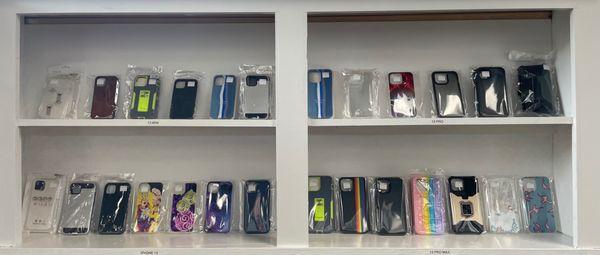 We carry phone cases from iPhone 4 - 13. We have something for everyone at only $5 a piece.