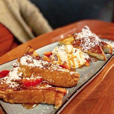 Bourbon Caramel French Toast