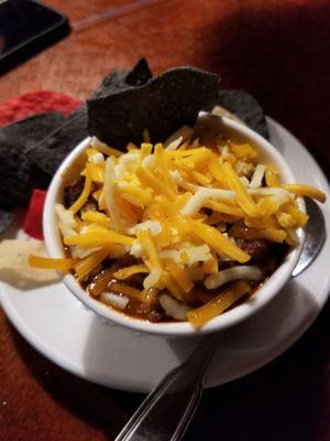 The chili was delicious!