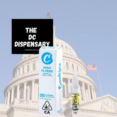 Cookies carts only available at The DC Dispensary!