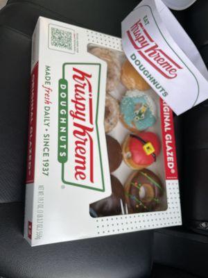 Dozen mixed donuts with coupon $9.99