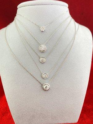 Diamond Pendants in all Sizes and Shapes