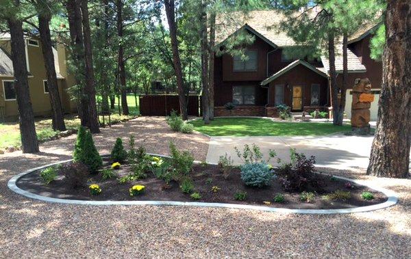 It's Magic Landscape & Design frequently works with White Mountain residents to achieve their landscaping goals.