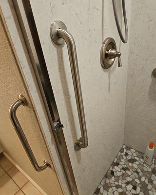 Grab bars can help keep you safe and our staff has been trained to expertly install them.