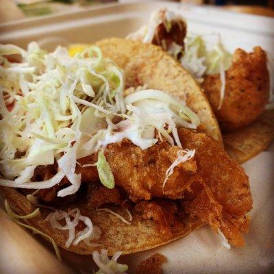 I used to think you could save me I've been wandering lately  Two Original Fish Tacos from #rubioscoastalgrill