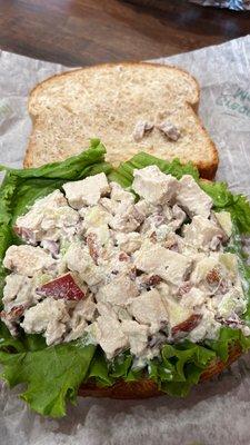 Pecan Chicken Salad sandwich