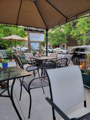 Outdoor seating