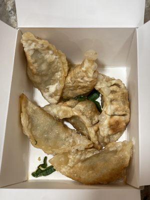 Gyoza, fried were better than steamed