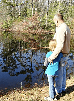 Fishing at the Pond