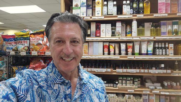 ROSARIO S. CASSATA AT PROVISIONS HEALTH FOOD STORE IN SAG HARBOR LONG ISLAND NY.