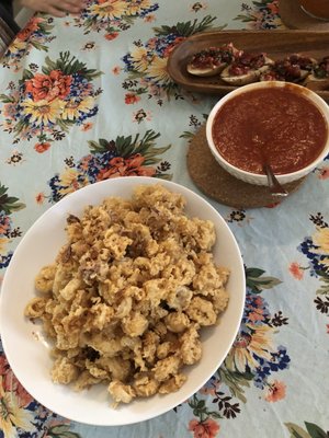 Fried Calamari & Cocktail Sauce