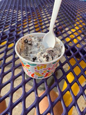 Oreo Ice Cream and toffee