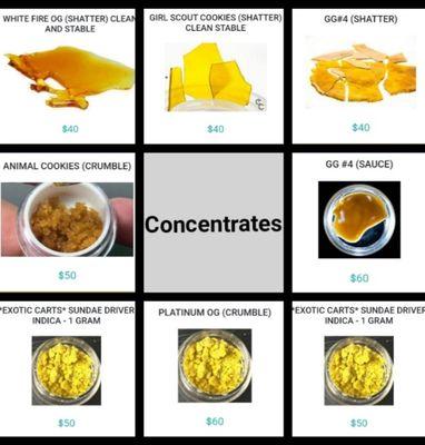 Concentrates