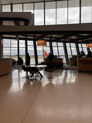 Lounge seating airside