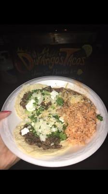 Taco plate for like 5 bucks! So cheap!