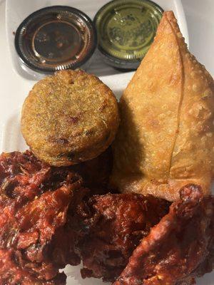 Veg Pakora, Samosa, Aloo Tikki app