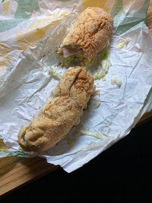 Look what they did to my sandwich