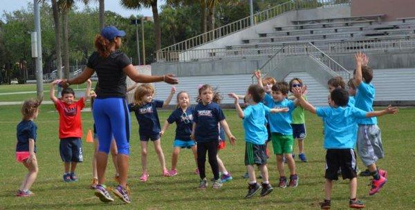 Warm-Ups with our Coach