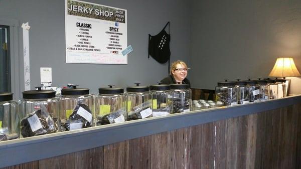 All the jerky!