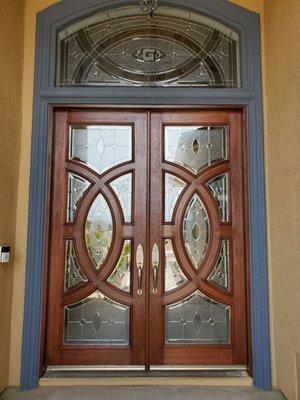 Beautiful front doors again!