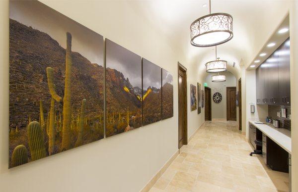 Spacious Urgent Care Hallway 6572 E Grant Rd #130, Tucson, AZ 85715