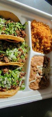 Plant based taco dinner. Excellent!!!