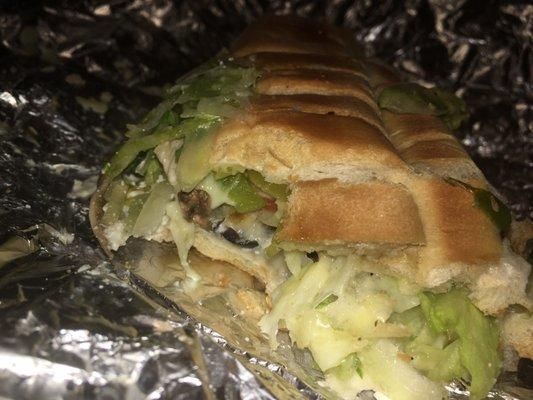 Veggie hoagie