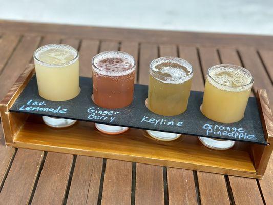 Kombucha flight