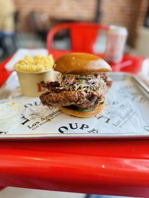 Fried Chicken Sandwich Combo Meal