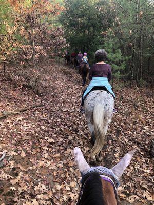 Trail ride with family 11/07/2020