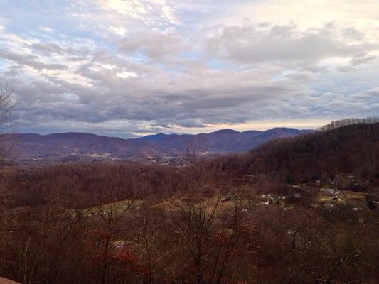 View from the cabin Appalachian View