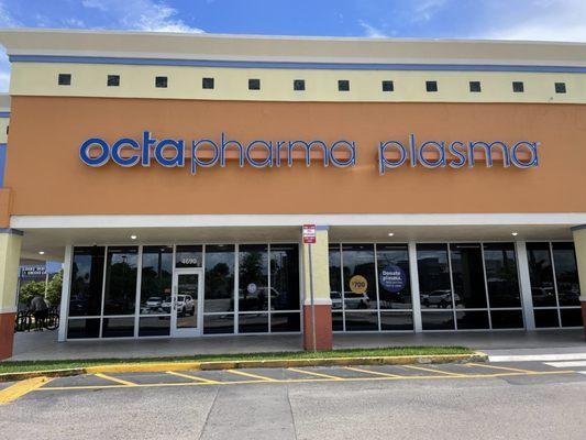 Octapharma Plasma Donation Center Miami Gardens, FL -
PLASMA CENTER ADDRESS:
4690 NW 183rd Street, Miami Gardens, FL 33055