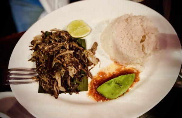 Vaca Frita Plato